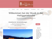 kirchenmusik-heidelberg.de Webseite Vorschau