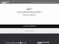 lab45.de Webseite Vorschau