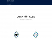 jurafueralle.de Webseite Vorschau