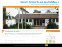 grundschule-landwehrhagen.de Webseite Vorschau