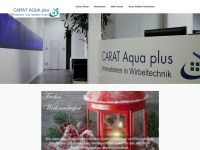 carat-aquaplus.de Webseite Vorschau
