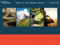 bike-hike.it Webseite Vorschau
