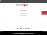 dom-schatz-halberstadt.de Webseite Vorschau