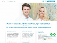 praxisklinik-schillerstrasse.de Webseite Vorschau