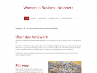womeninbusiness.li Webseite Vorschau