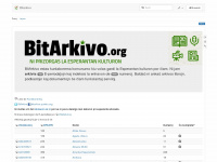 bitarkivo.org Webseite Vorschau