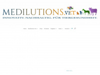 medilutions.de Webseite Vorschau
