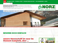 zimmerei-norz.at Webseite Vorschau