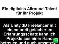 unity-freelancer.de Webseite Vorschau
