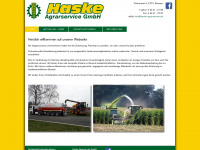 haske-agrarservice.de Webseite Vorschau
