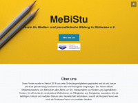mebistu.de Webseite Vorschau