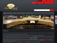 silberschmuck-steiner.de Webseite Vorschau