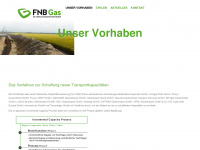 fnb-gas-capacity.de Webseite Vorschau