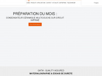qatm.fr Webseite Vorschau