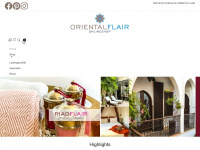 oriental-flair-shop.de Webseite Vorschau