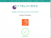 bytelovers.de Webseite Vorschau
