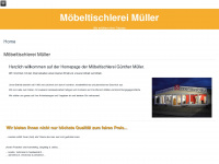 moebelschreinerei-mueller.de Webseite Vorschau