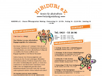 hibiduri-bremen.de Webseite Vorschau