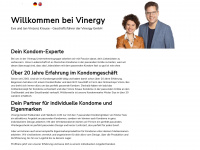 vinergy.de Webseite Vorschau