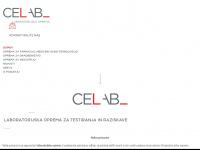 celab.si Webseite Vorschau