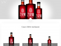 zirm.st Webseite Vorschau