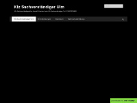 kfz-sachverstaendiger-ulm.de Webseite Vorschau