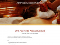 ayurveda-naturheilpraxis.com Webseite Vorschau