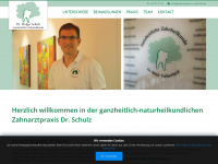 zahnarztpraxis-calberlah.de Webseite Vorschau