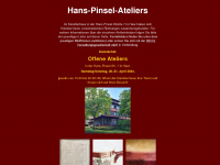 hans-pinsel-ateliers.de Webseite Vorschau