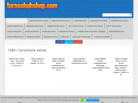 turnschuhshop.com Webseite Vorschau