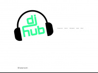 dj-hub.ch Webseite Vorschau