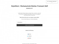 style-werk.shop Webseite Vorschau