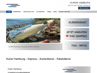 kurierhamburg.com Webseite Vorschau
