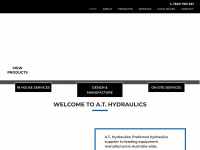 athydraulics.com.au Webseite Vorschau