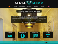 hoteldiamond.de Webseite Vorschau