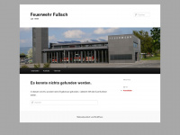 feuerwehr-fussach.at Webseite Vorschau