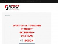 outlet-sprecher.ch Webseite Vorschau