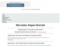 mercedes-abgasskandal-bayern.de Webseite Vorschau