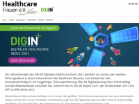 dig-in-health.de Webseite Vorschau
