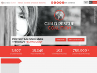 childrescuecoalition.org Webseite Vorschau