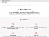 derguti-cleanservice.de Webseite Vorschau