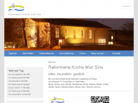 ref-muri-sins.ch Webseite Vorschau