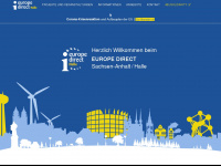 europedirect-halle.de Webseite Vorschau