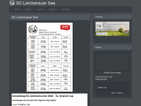 sc-lerchenauer-see.de Webseite Vorschau