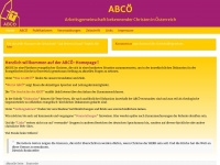 abcö.at Webseite Vorschau