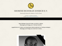 shorinji-budokan-einrich.de Webseite Vorschau