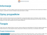 terapia-raka.pl Webseite Vorschau