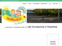grundschule-rosenthal.de Webseite Vorschau