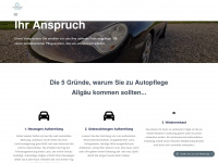 autopflege-allgäu.de Webseite Vorschau