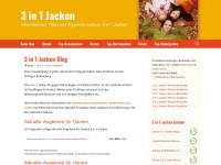 3in1jacke.de Webseite Vorschau